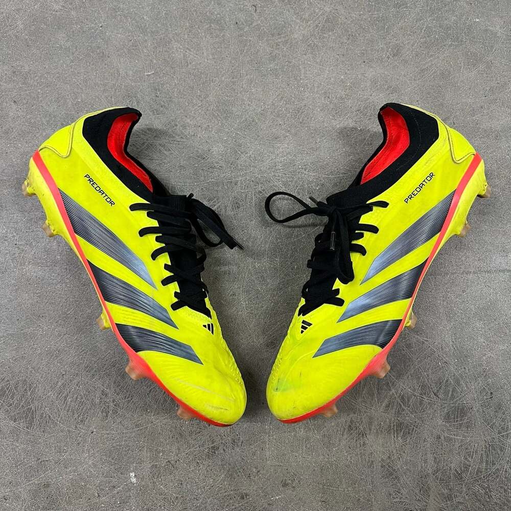 Adidas Predator Pro Firm Ground Soccer Cleats Size 9.5 Yellow
